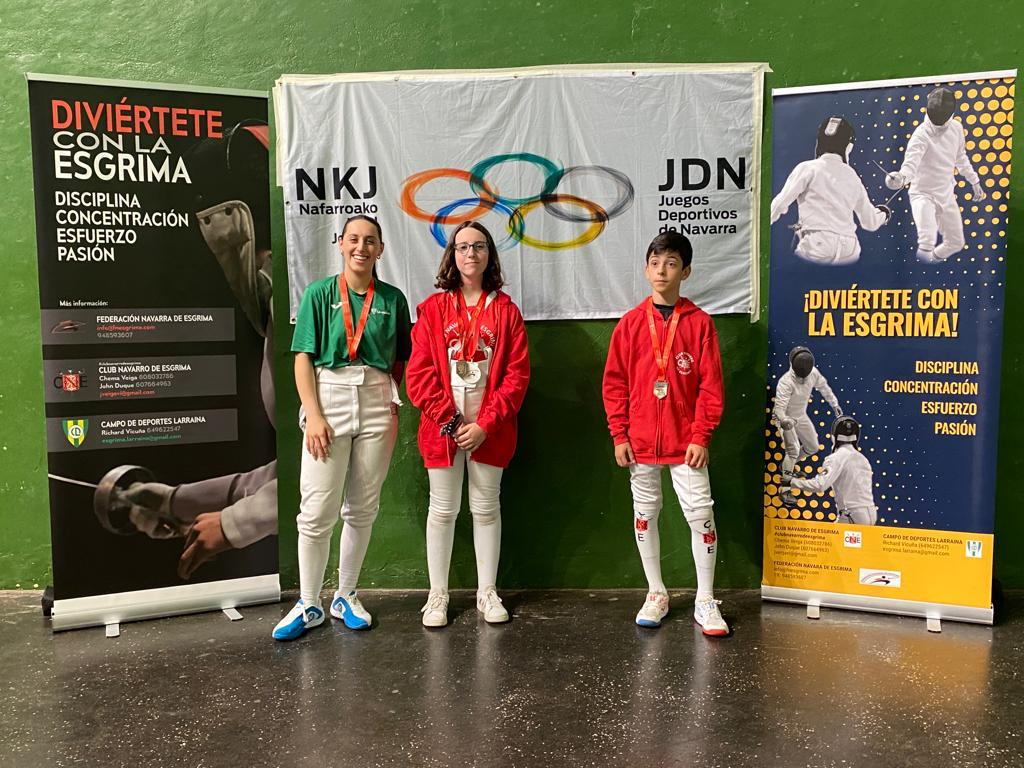 Celebrada la final Juegos Deportivos de Navarra de Espada y Florete M13 y M17, y Torneos M9